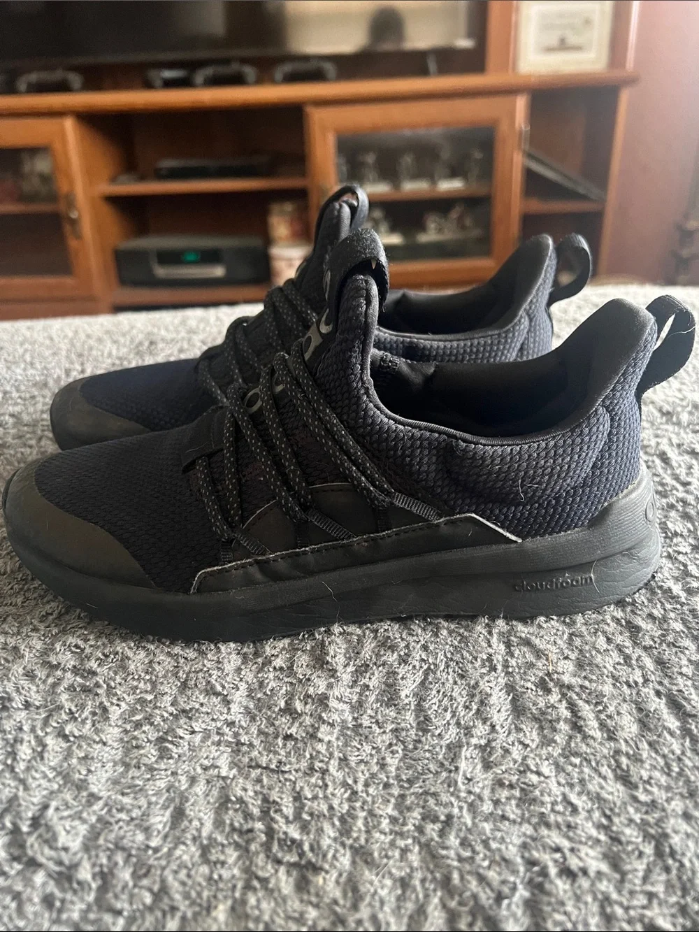 Black Athletic Sneakers - Brand:
